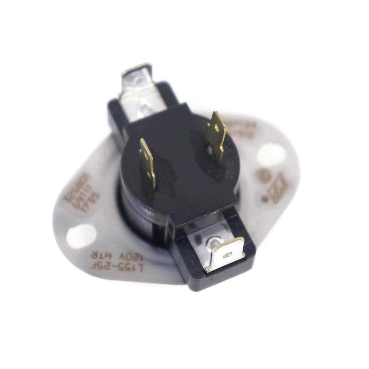 Whirlpool WP3387134 Top Load Dryer Cycling Thermostat