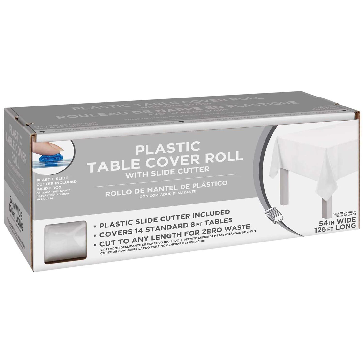Amscan Boxed Plastic Table Roll