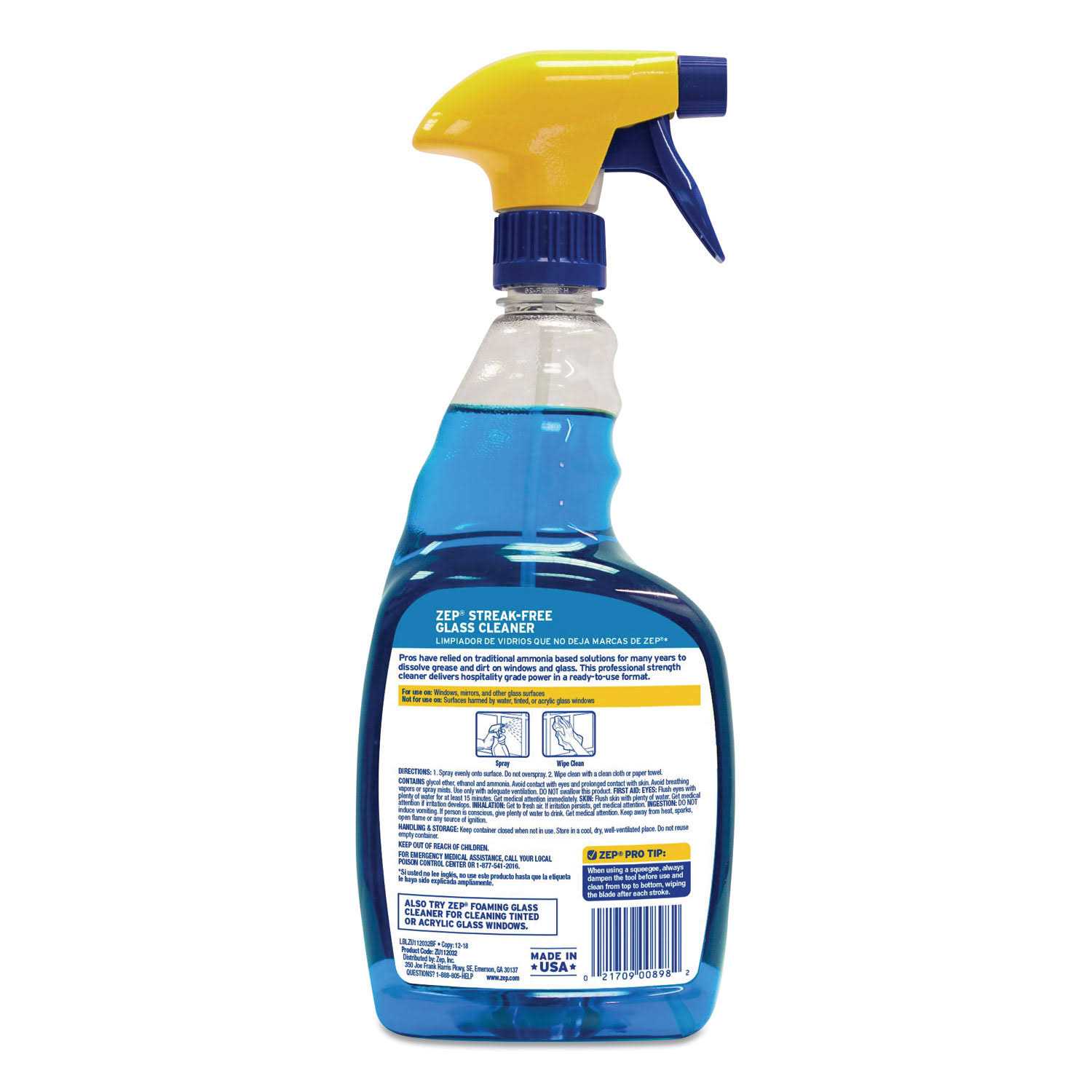 Zep Streak-Free Glass Cleaner