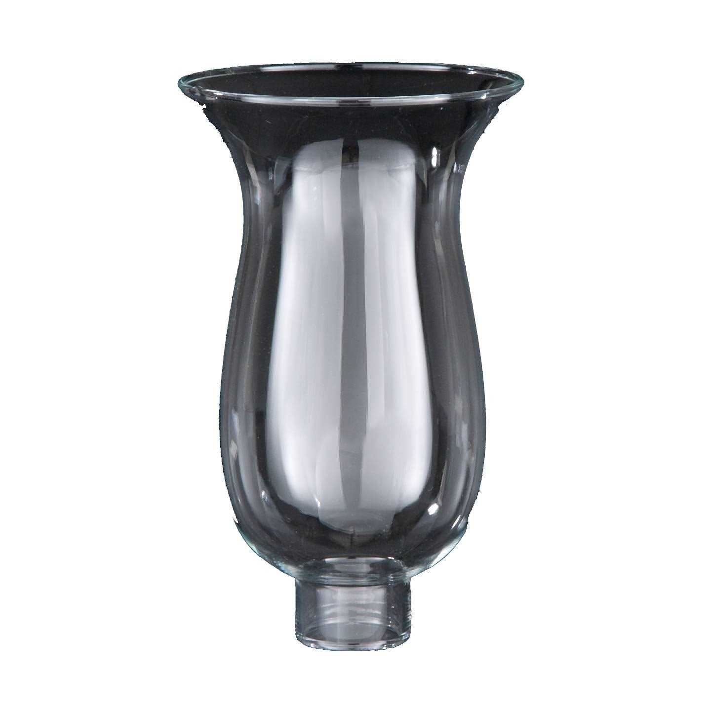 B&P Lamp 1 5/8 inch X Clear Hurricane Shade