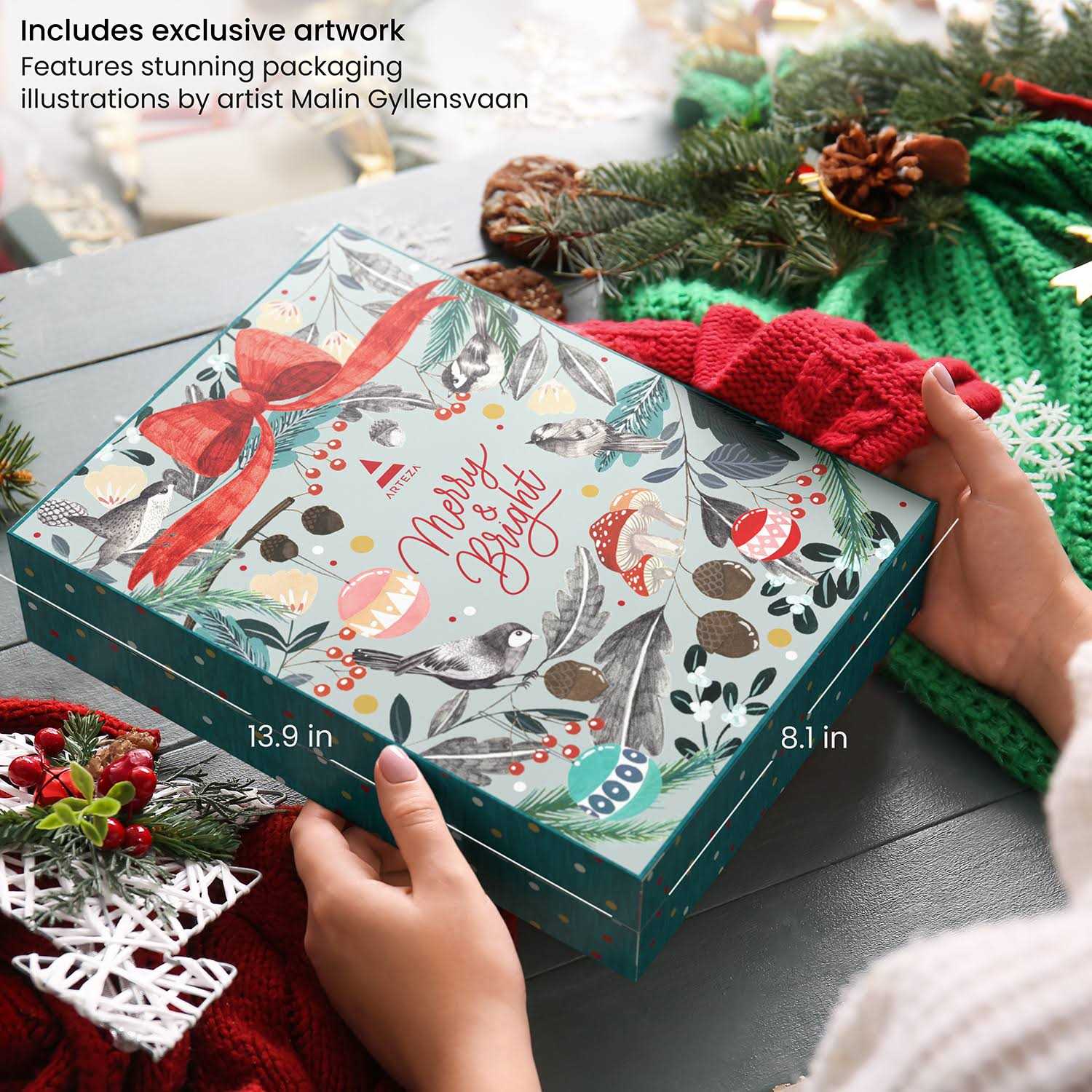 Arteza 24 Day Fine Arts Advent Calendar