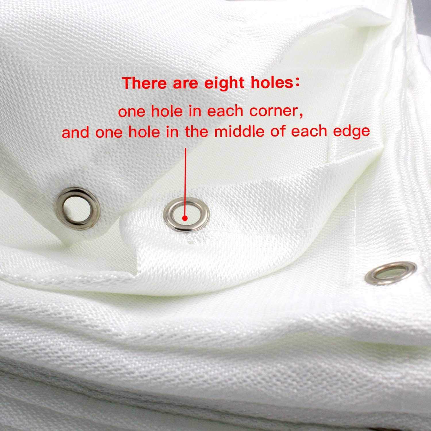 Gihunk Welding Blanket Heavy Duty Fiberglass Fire Blanket Protect Work Area from Sparks