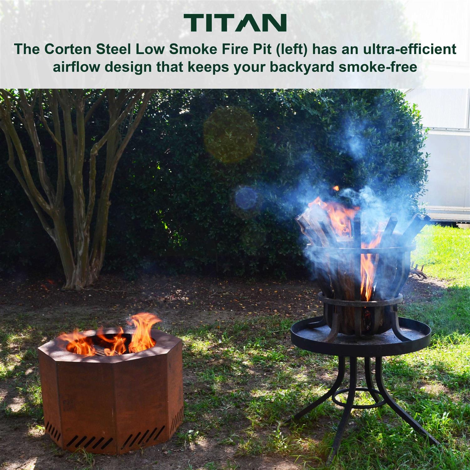 TITAN GREAT OUTDOORS Outdoor Fire Pits
