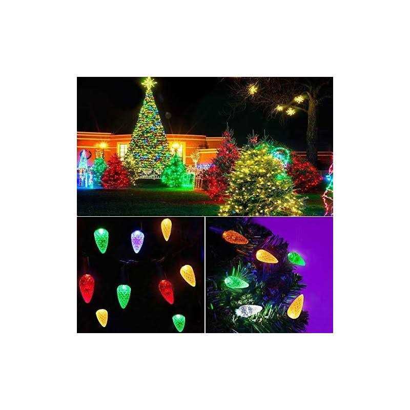 Anycosy Christmas Lights LEDs Lights 8 Modes