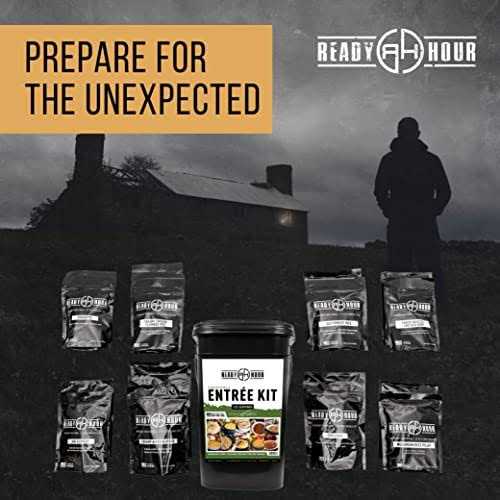 Ready Hour Emergency Meal Entrées Real Non-perishable Meals