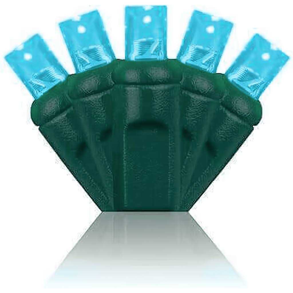 5mm Teal LED Christmas Lights