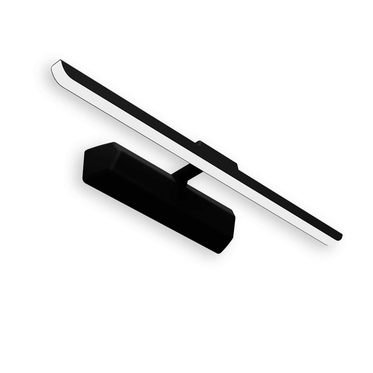 Westek Satin Black 16 in. LED Swivel Picture Light with Remote Control