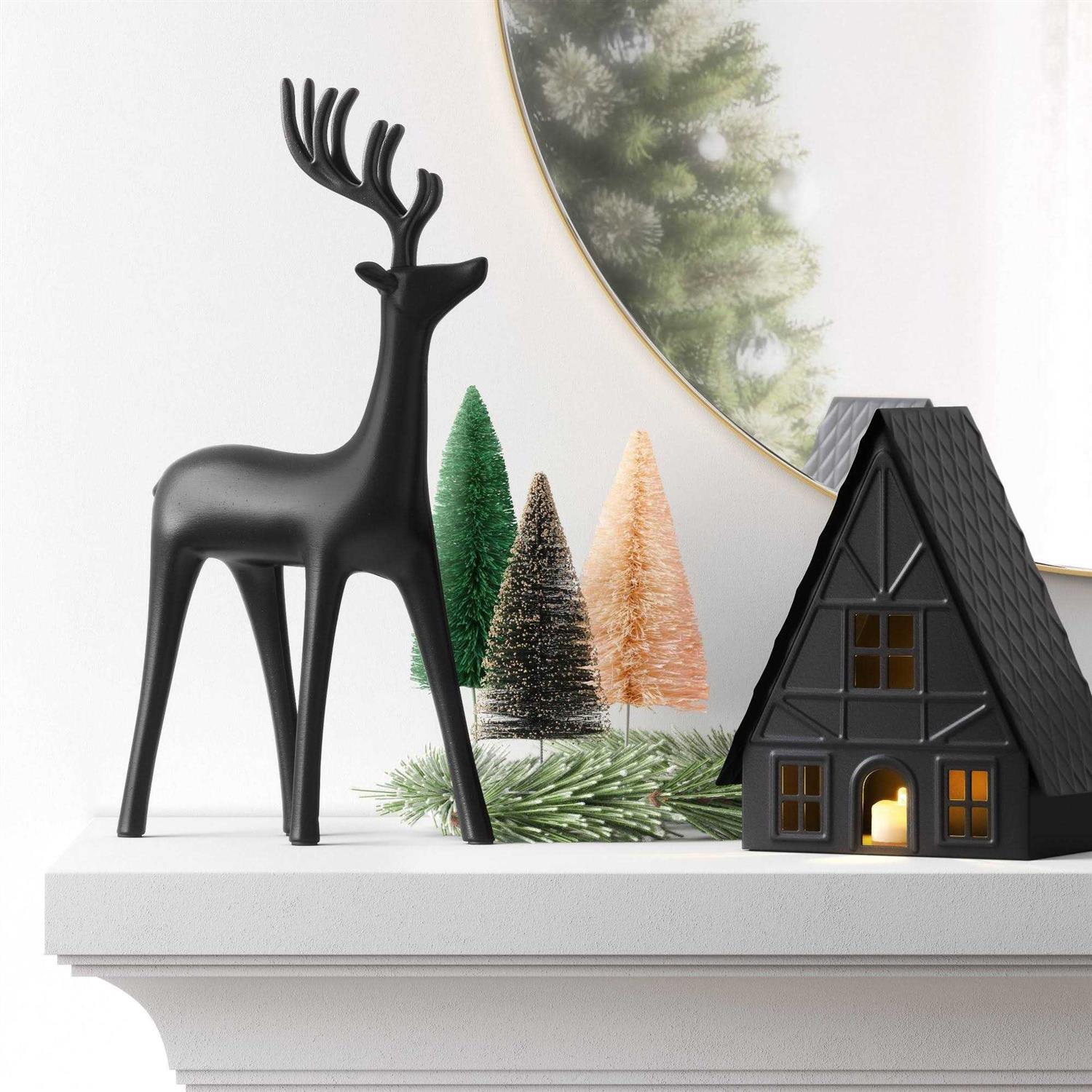 Wondershop 14 Deer Looking Forward Animal Christmas Statue