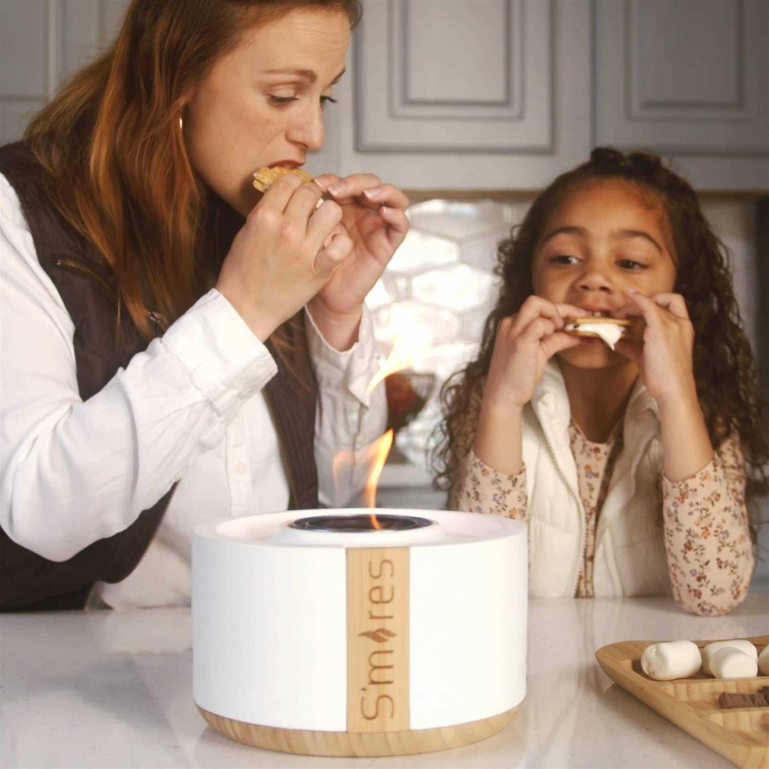 TerraFlame S’mores Roaster Gift Set with Bamboo Tray