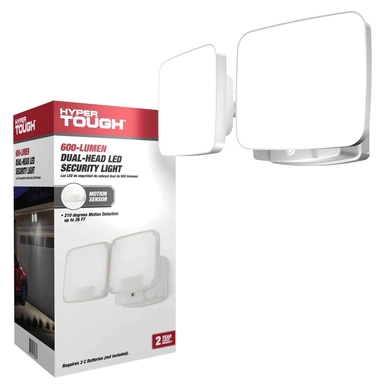 Hyper Tough 600-lumen Dual-head Led Security Light