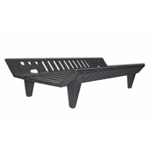 Vestal Black Painted Cast Iron Fireplace Grate