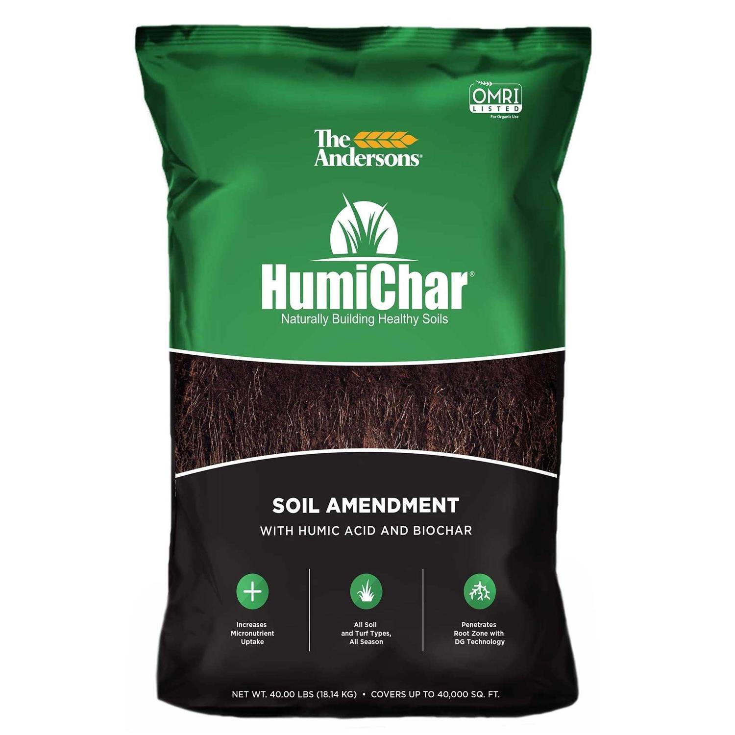 The Andersons HumiChar Organic Soil Amendment with Humic Acid and Biochar