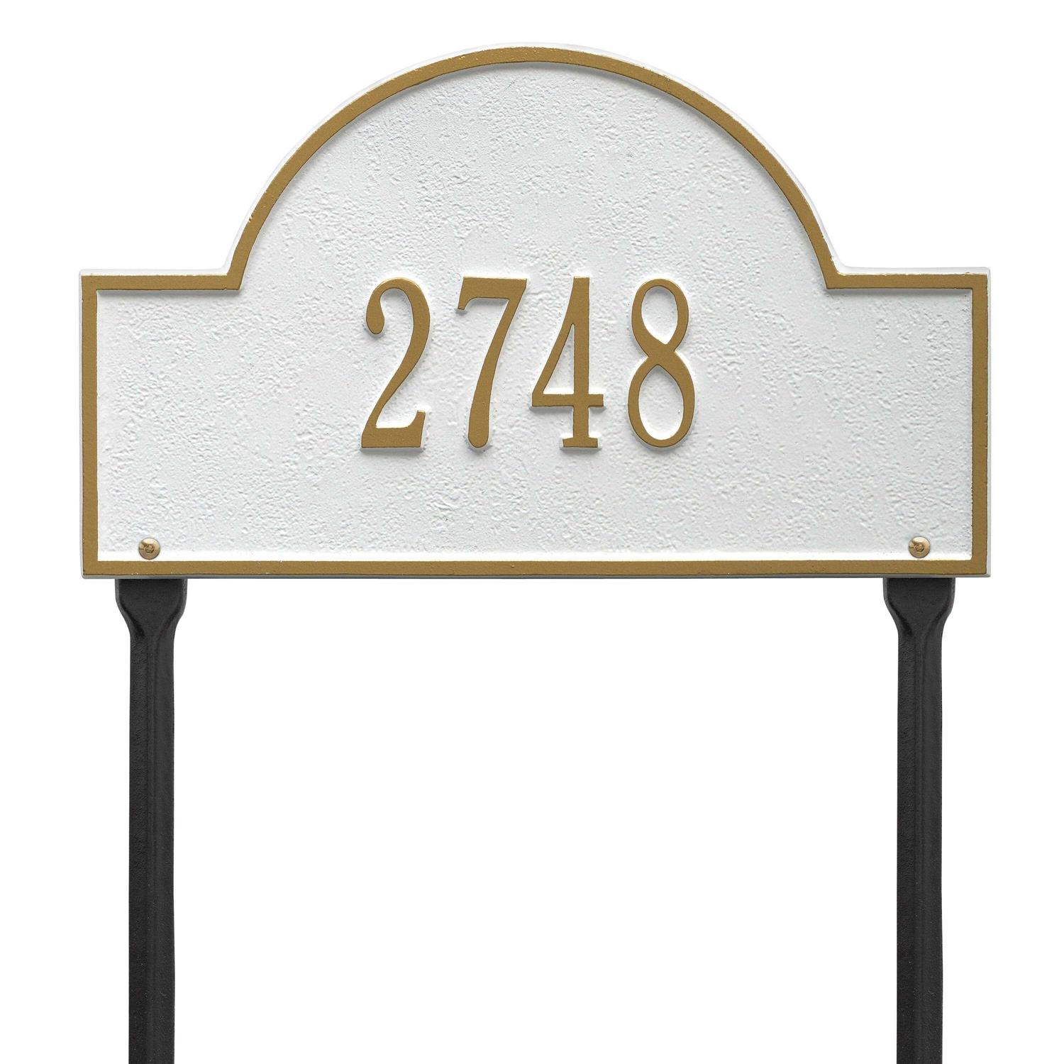 Whitehall Arch Marker Standard Lawn