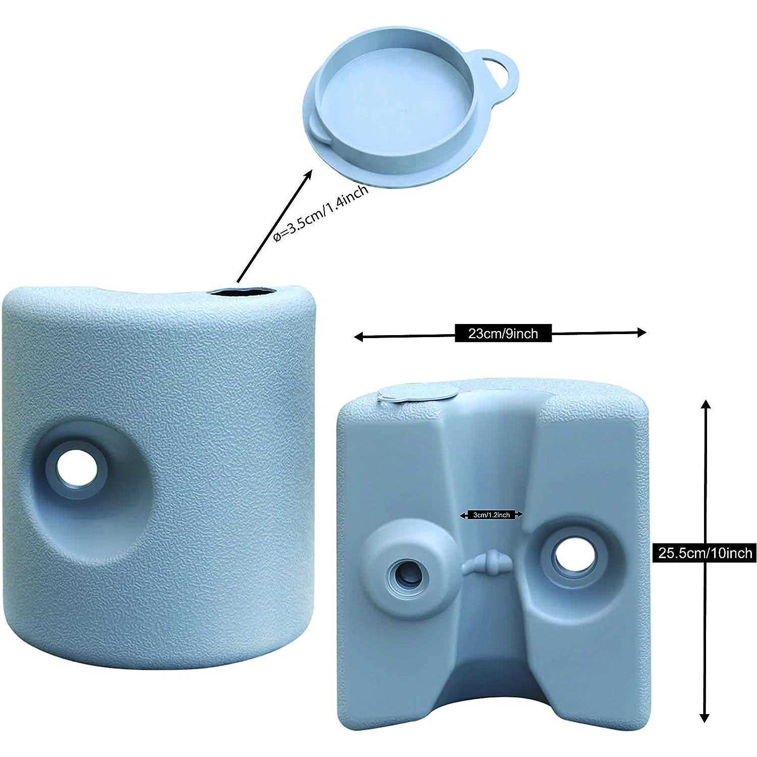 Abccanopy Heavy Duty Drum Weights Fill With Water Or Sand