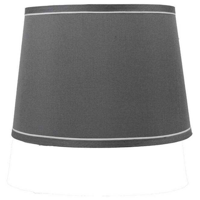 Urbanest French Drum with White Trim Lampshade