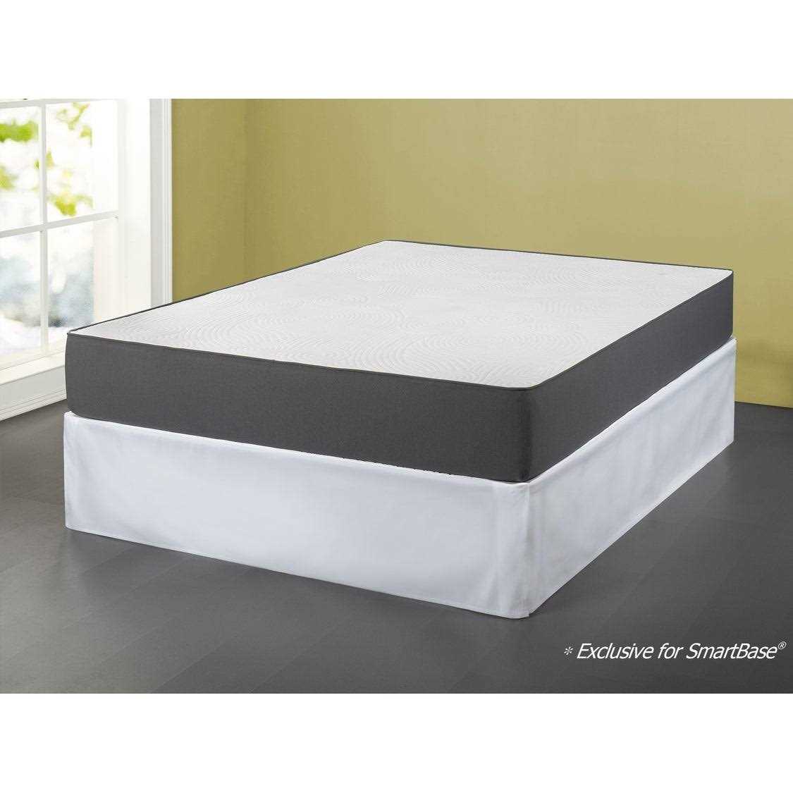 Zinus Easy SmartBase Mattress Foundation Bed Skirt