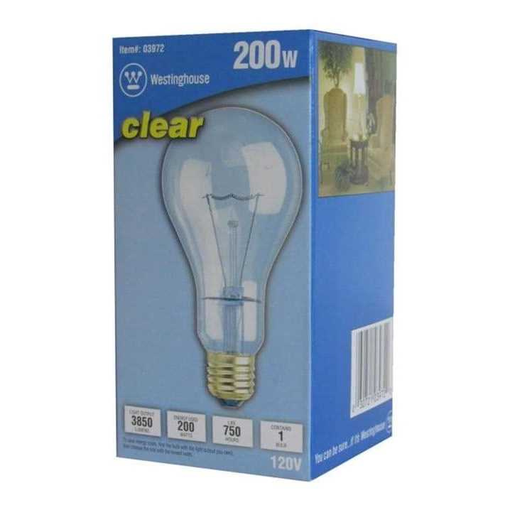 Westinghouse Light Bulb 200W Clear