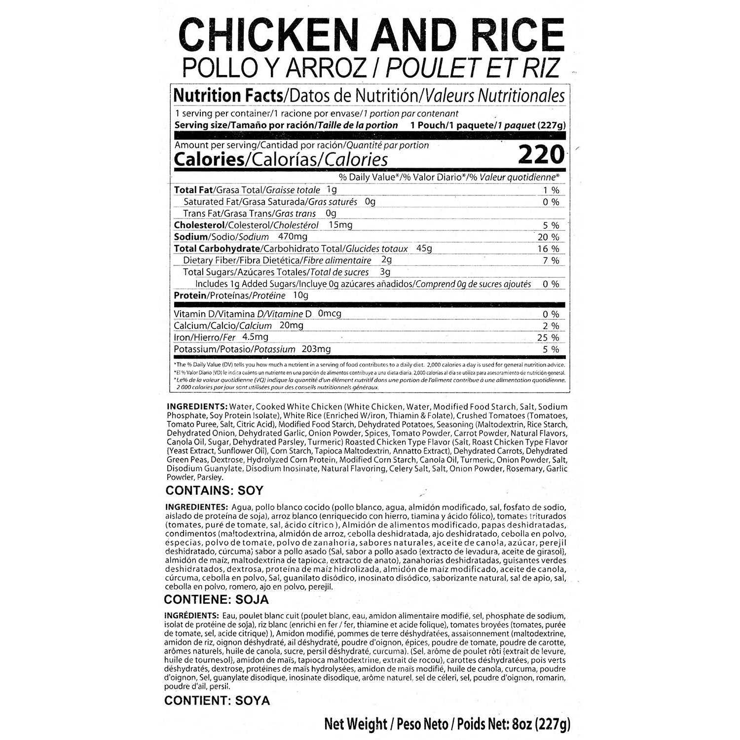 MRE Case Pack with Heaters