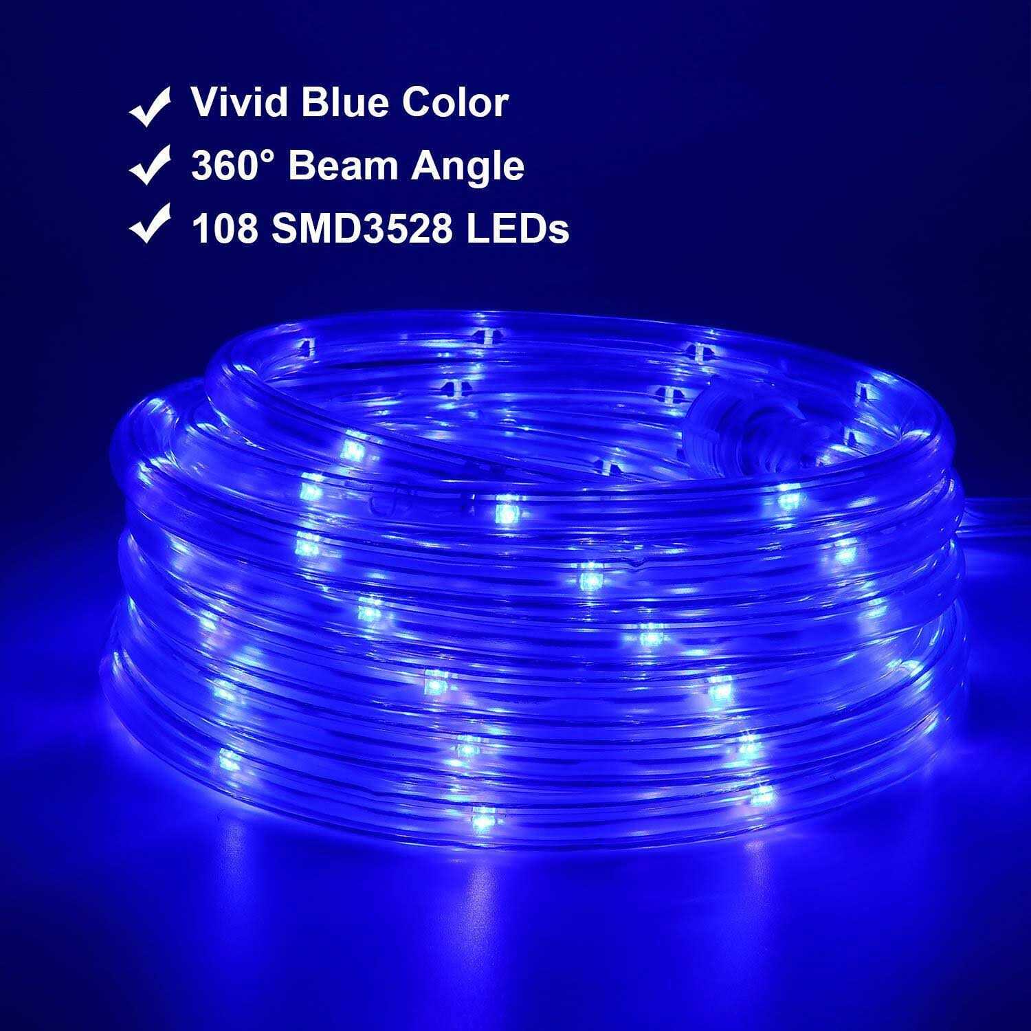 Areful LED Rope Lights, 16ft Strip Lights Connectable and Flexible
