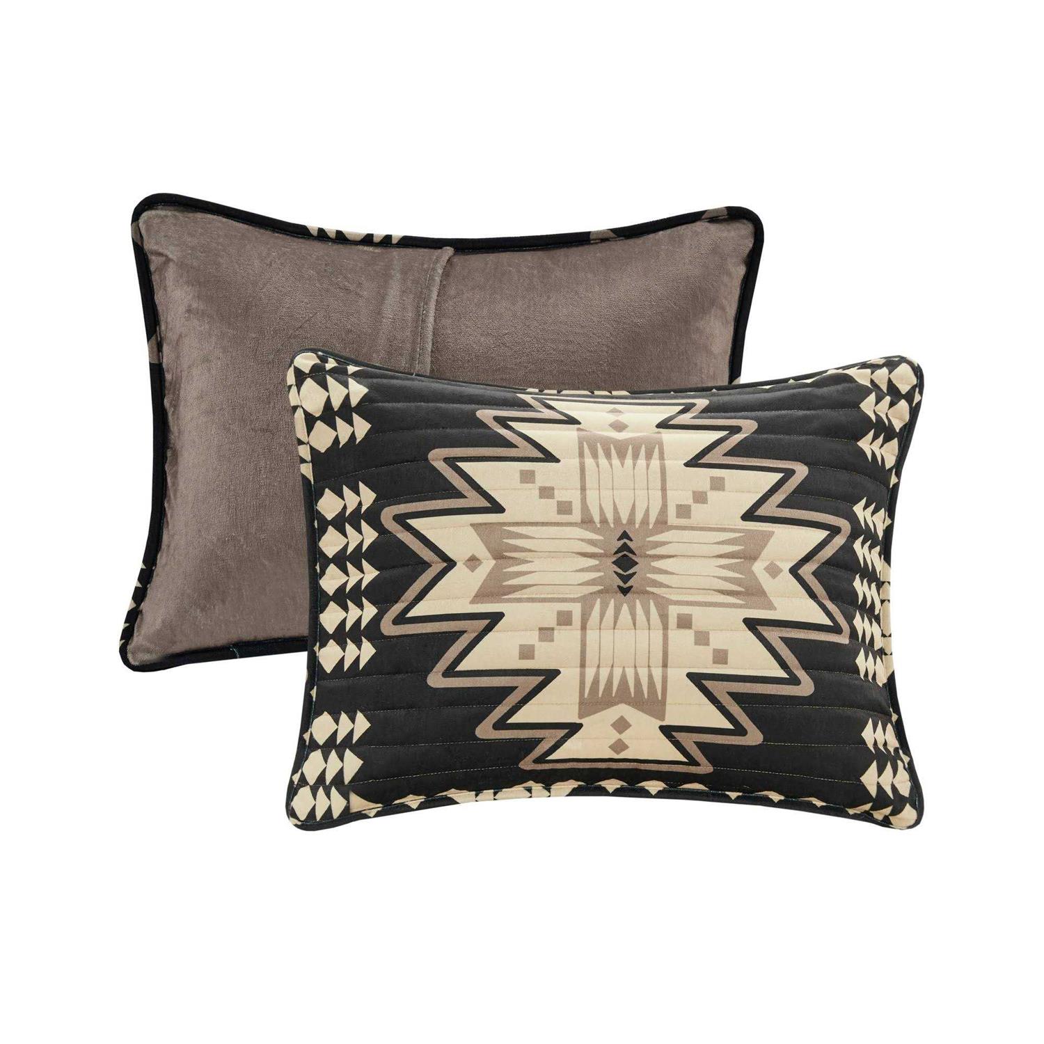 Woolrich Sierra Oversized Print Plush Quilt Set