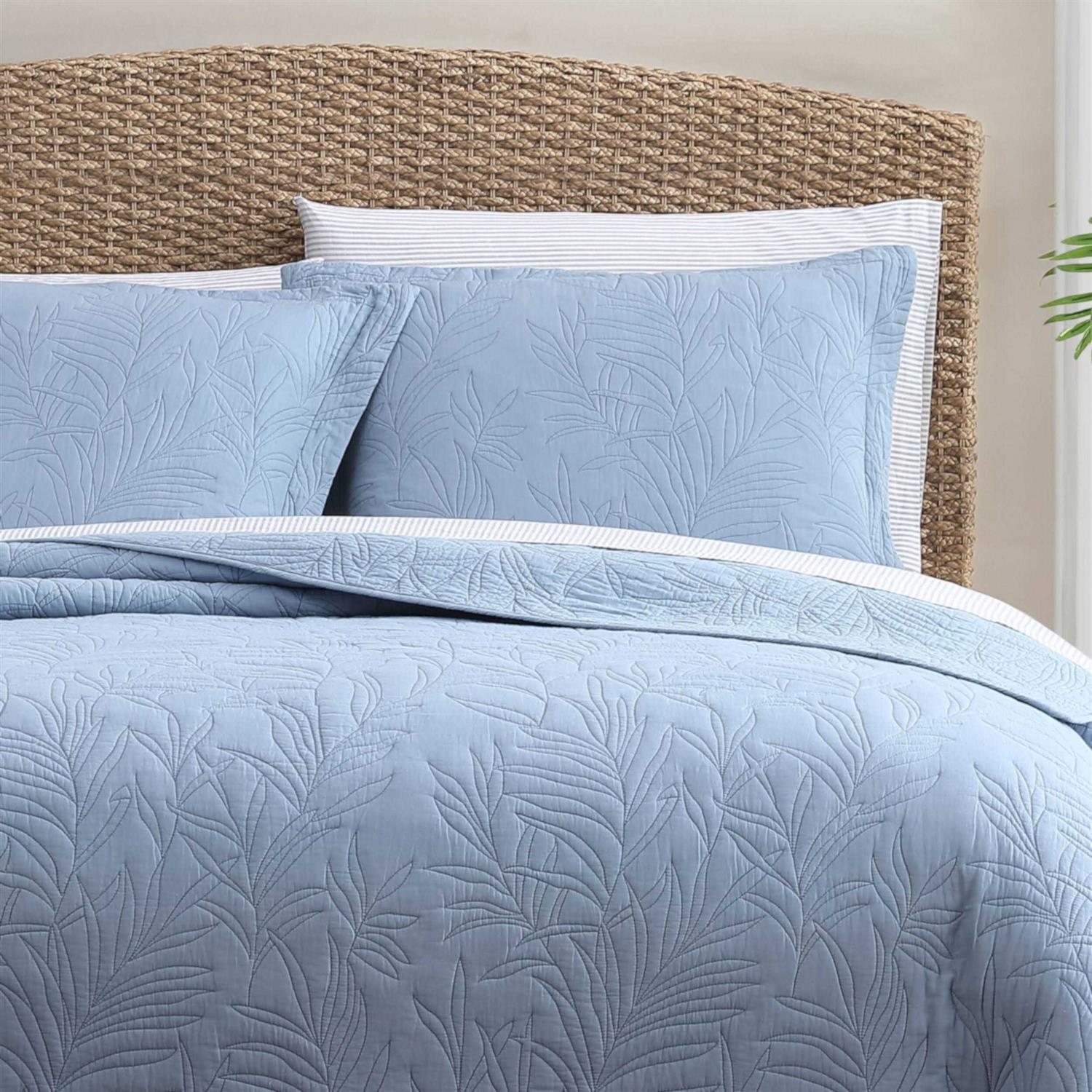 Tommy Bahama Solid Costa Sera Cotton Quilt