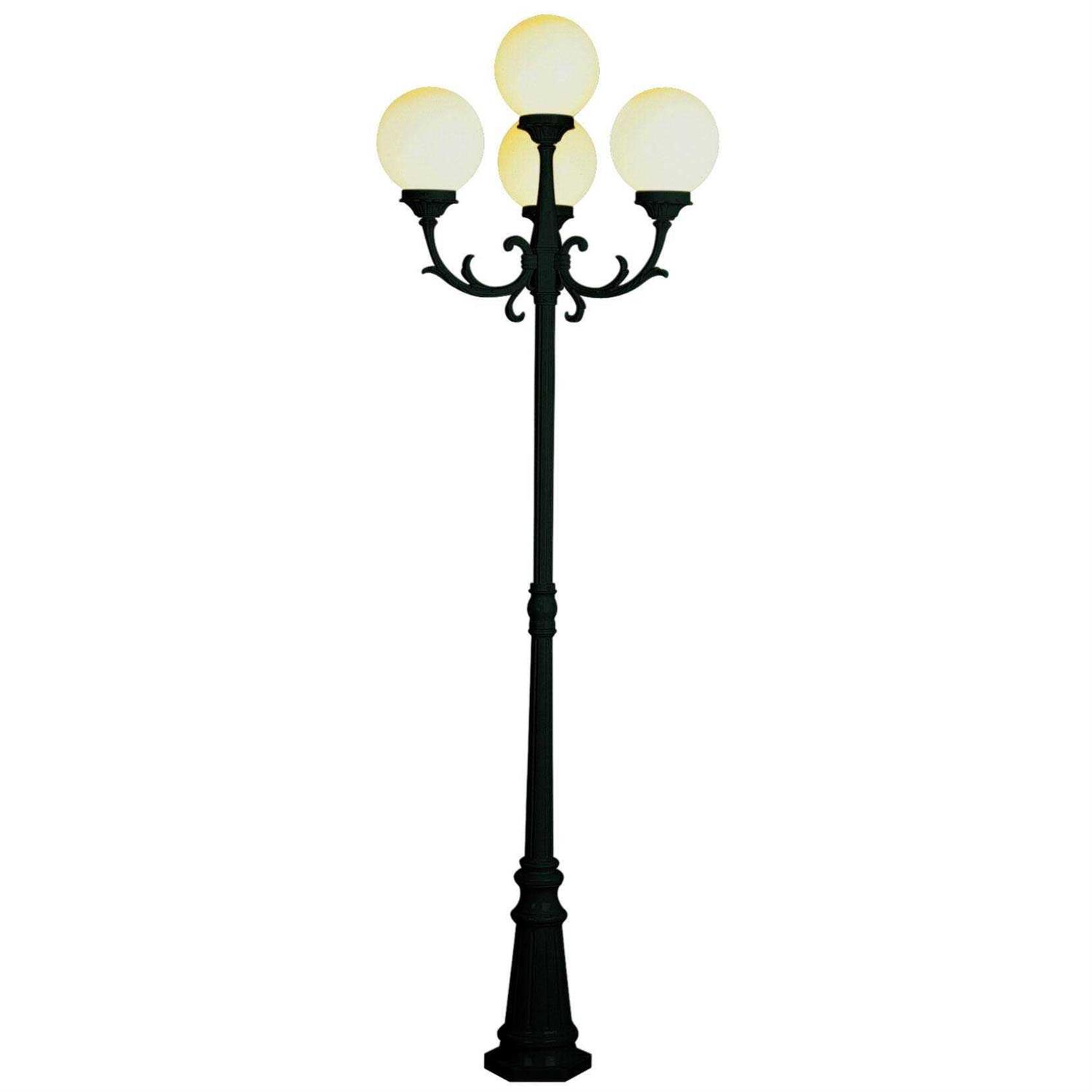 Trans Globe Post Light Black 4080 4080