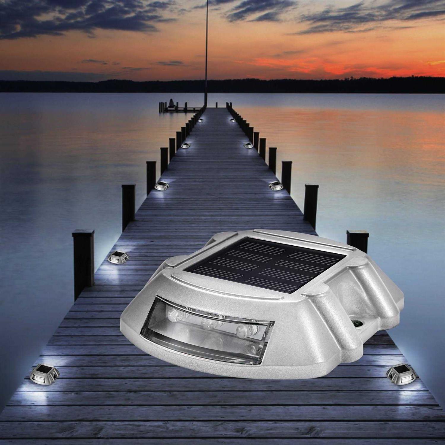 VEVOR Driveway Lights Solar Dock Lights