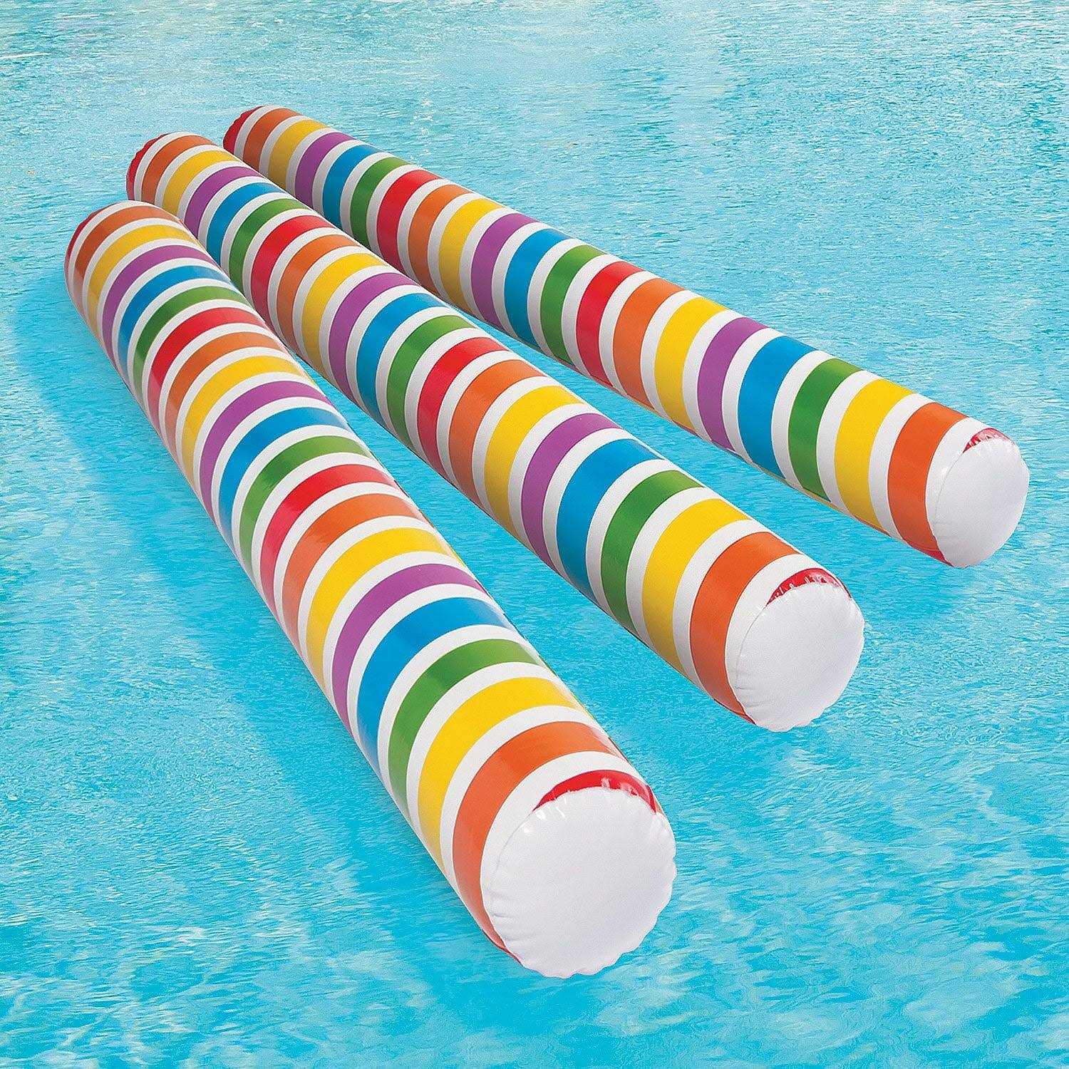 6 Pc 4 ft Iatable Rainbow