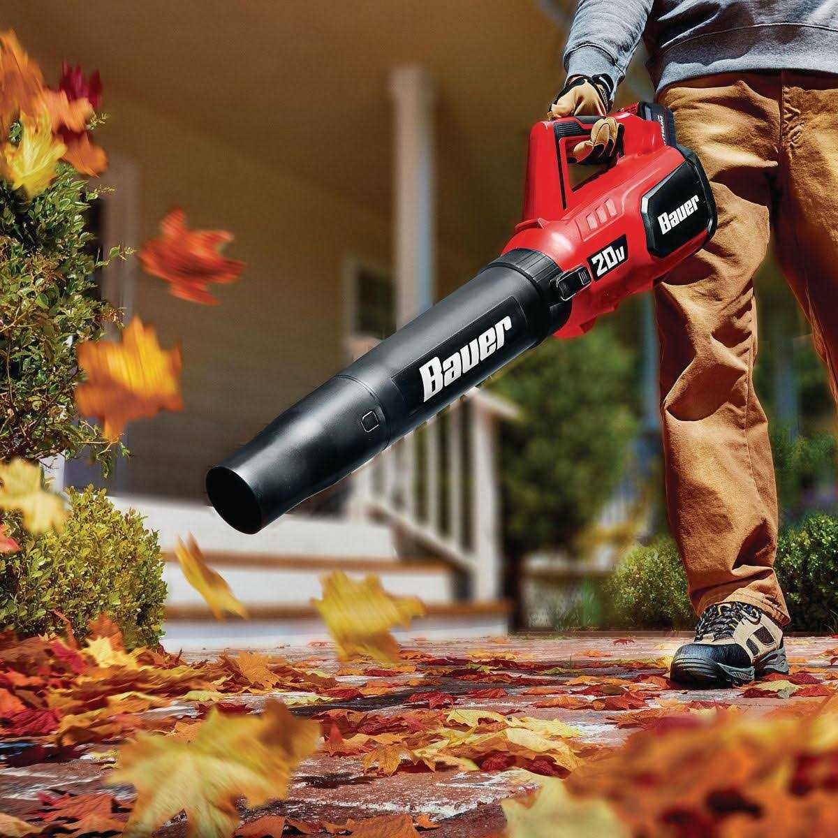 Bauer 20V Cordless 96 MPH/338 CFM Jet Fan Blower – Tool Only