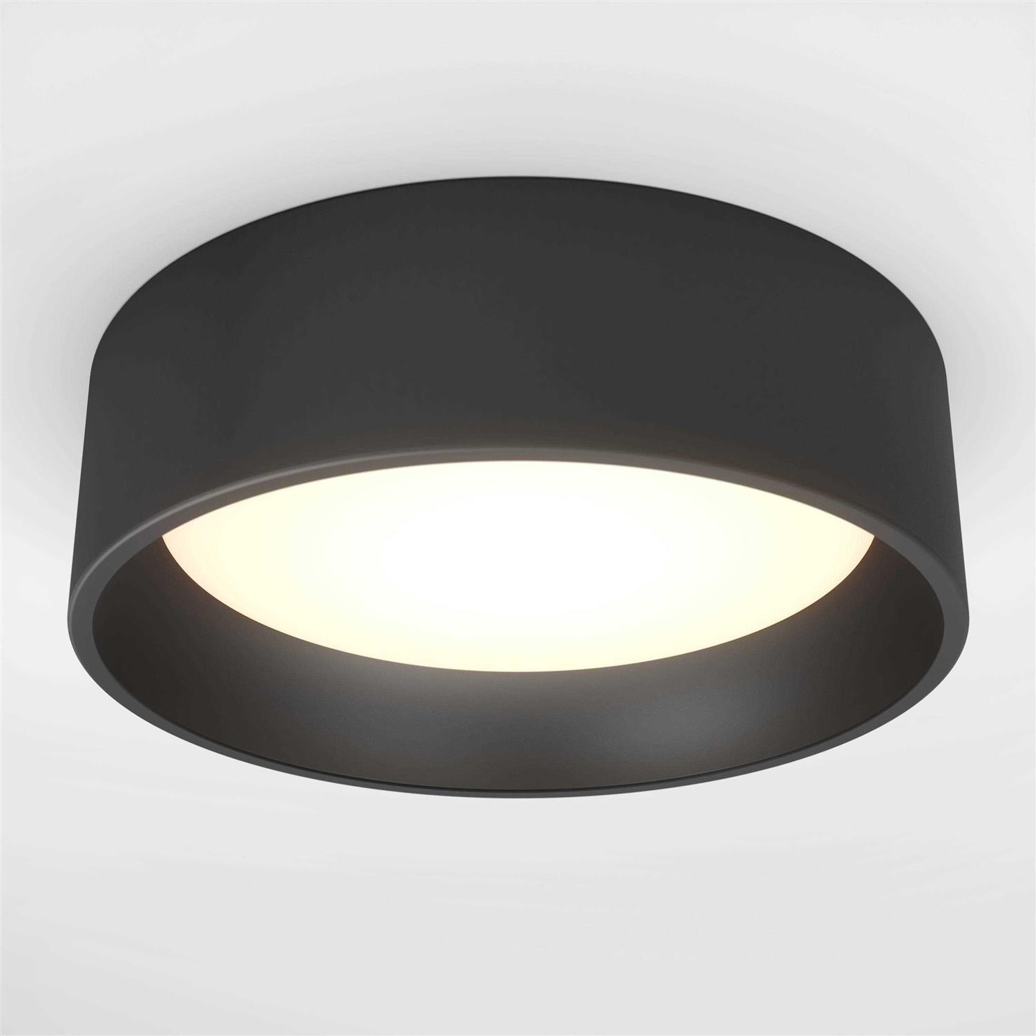 Artika Alton Integrated LED Flush Mount Black