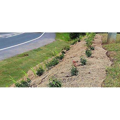 AK Trading Jute Erosion Control Soil Saver Mesh Blanket