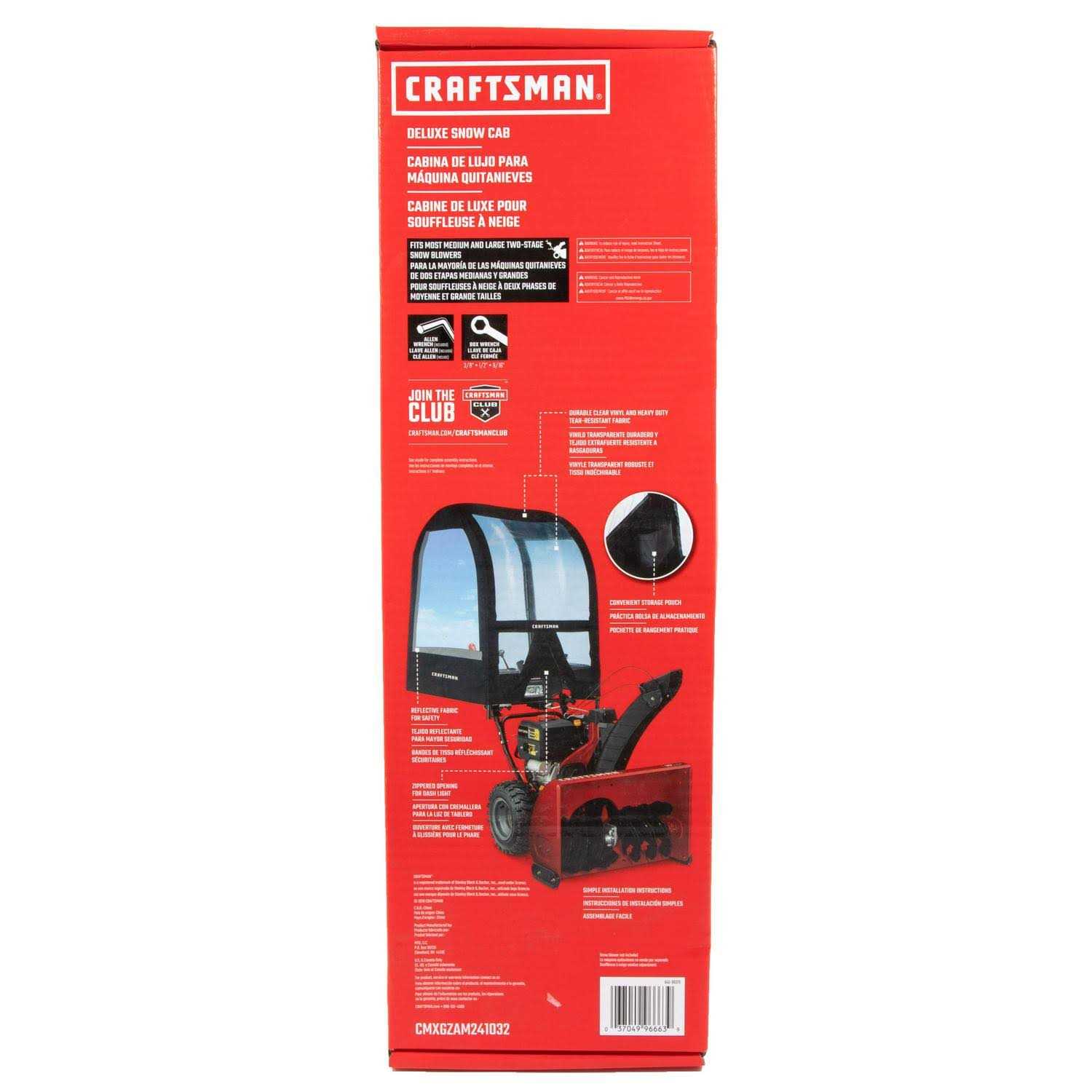 CRAFTSMAN Deluxe Snow Cab