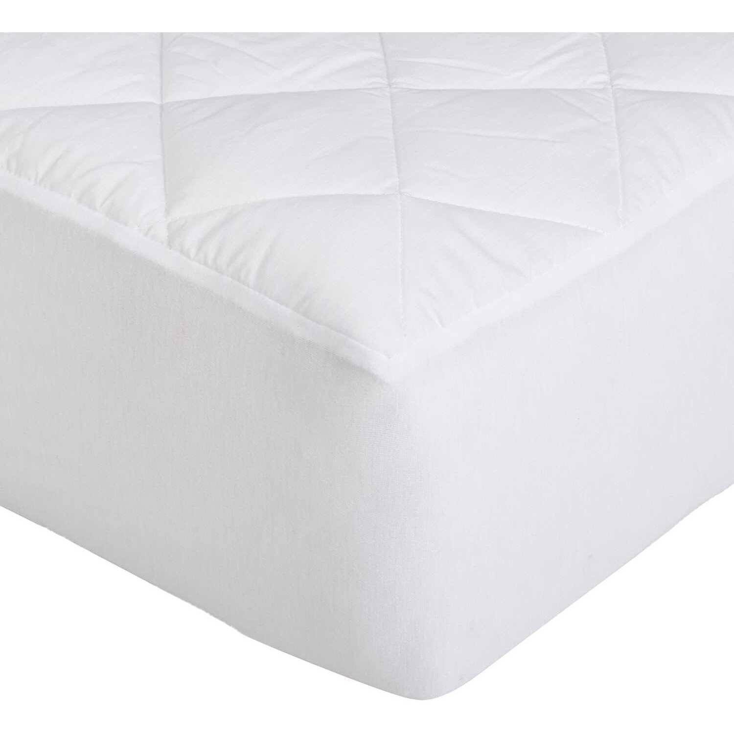 Amazon Basics Hypoallergenic Quilted Mattress Topper Pad