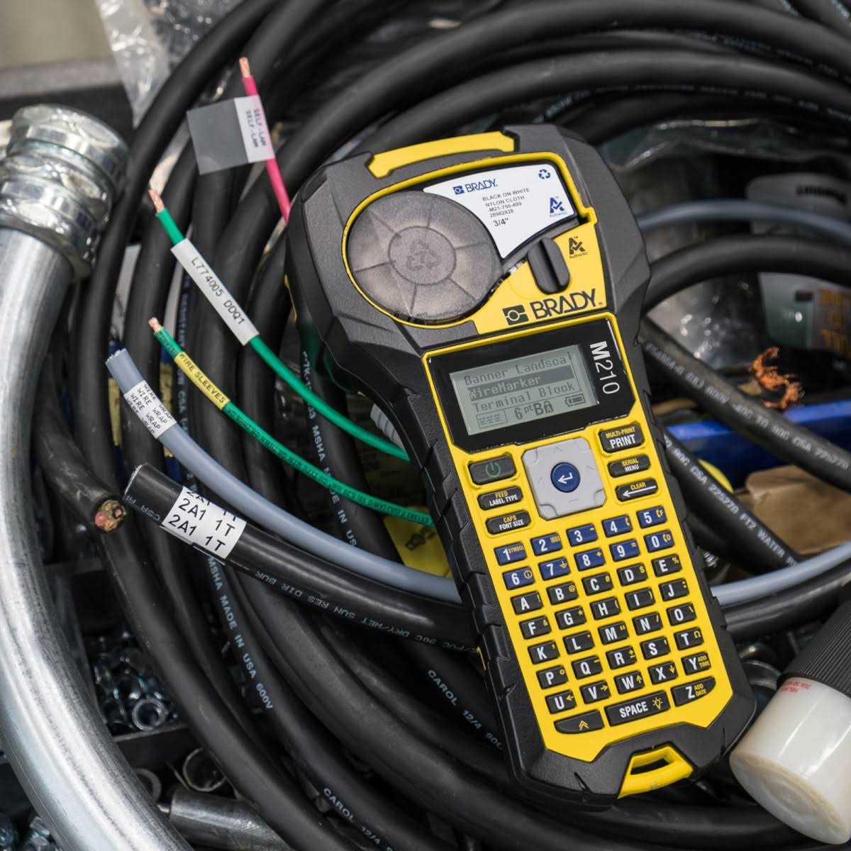 Brady M210 Portable Label Printer Kit M210-KIT