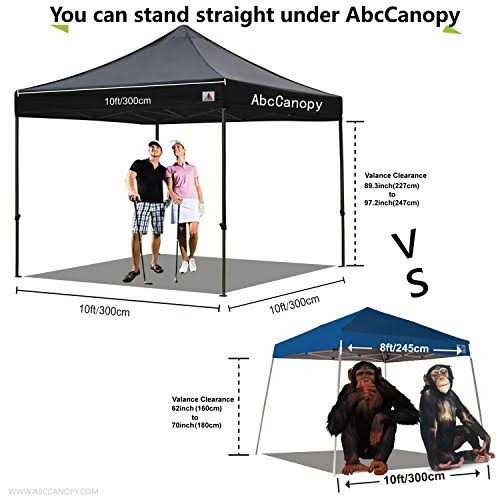 ABCCANOPY Pop Up Canopy Tent Commercial Instant