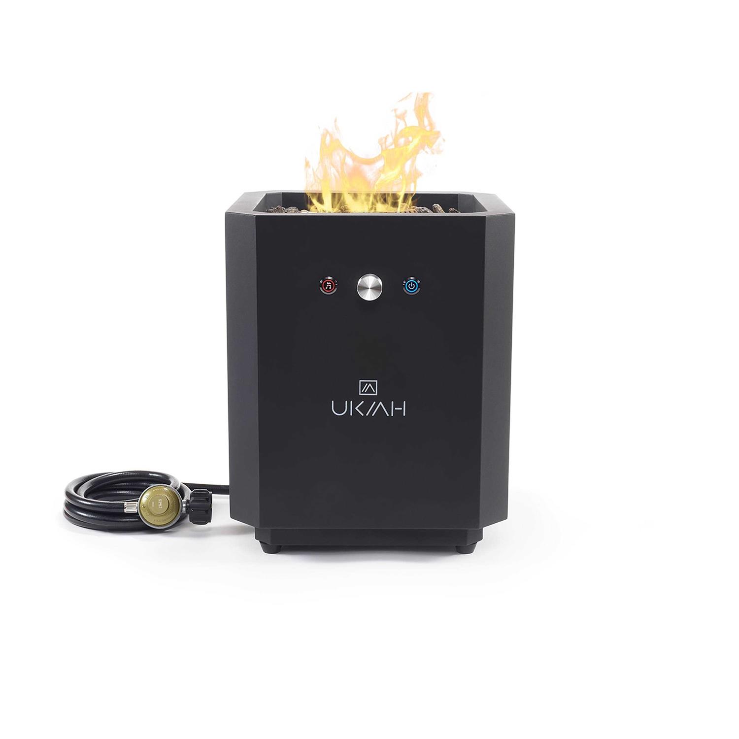Ukiah Note Portable Audio Propane Fire Pit with Beat to Music Technology