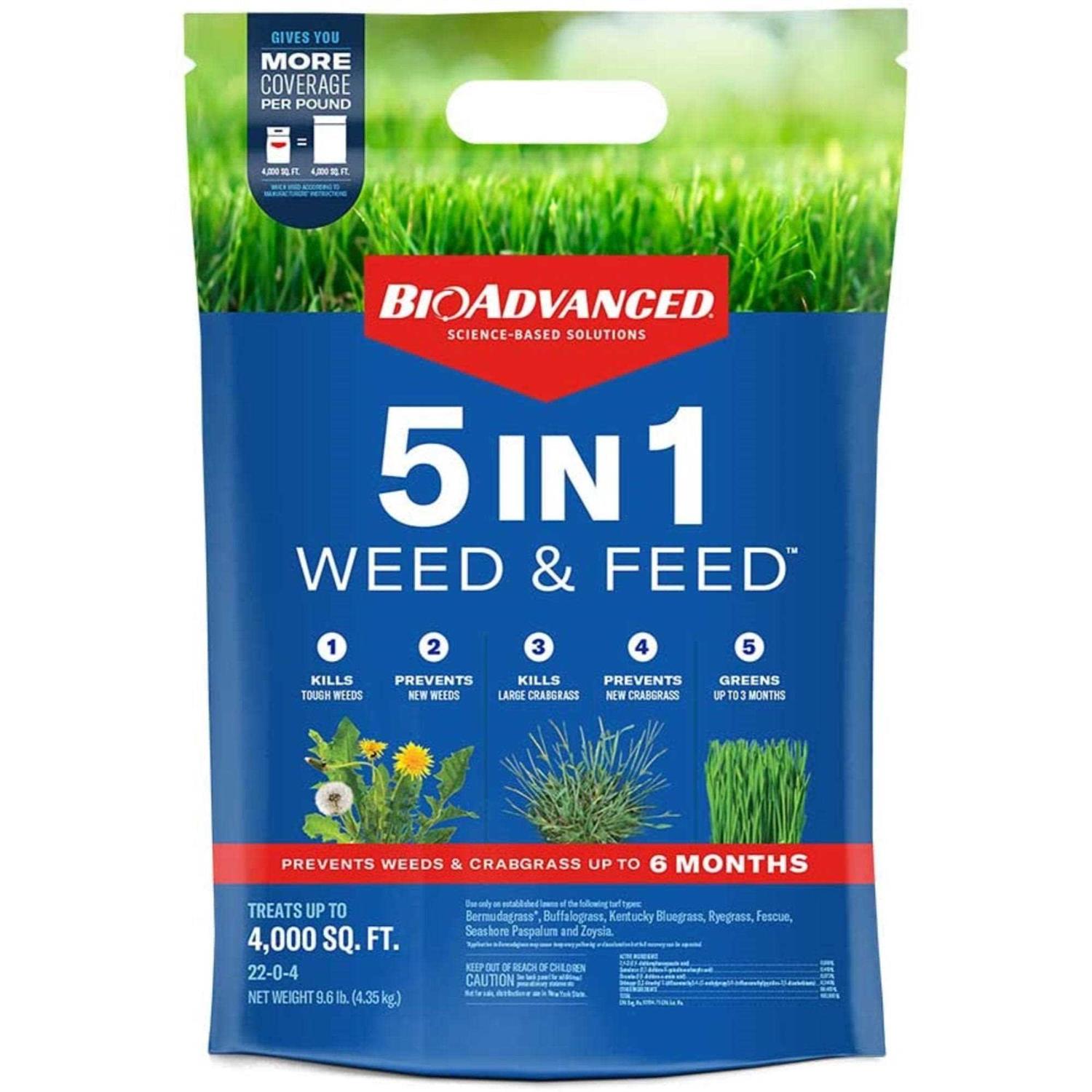BioAdvanced Weed&Feed 5 in 1