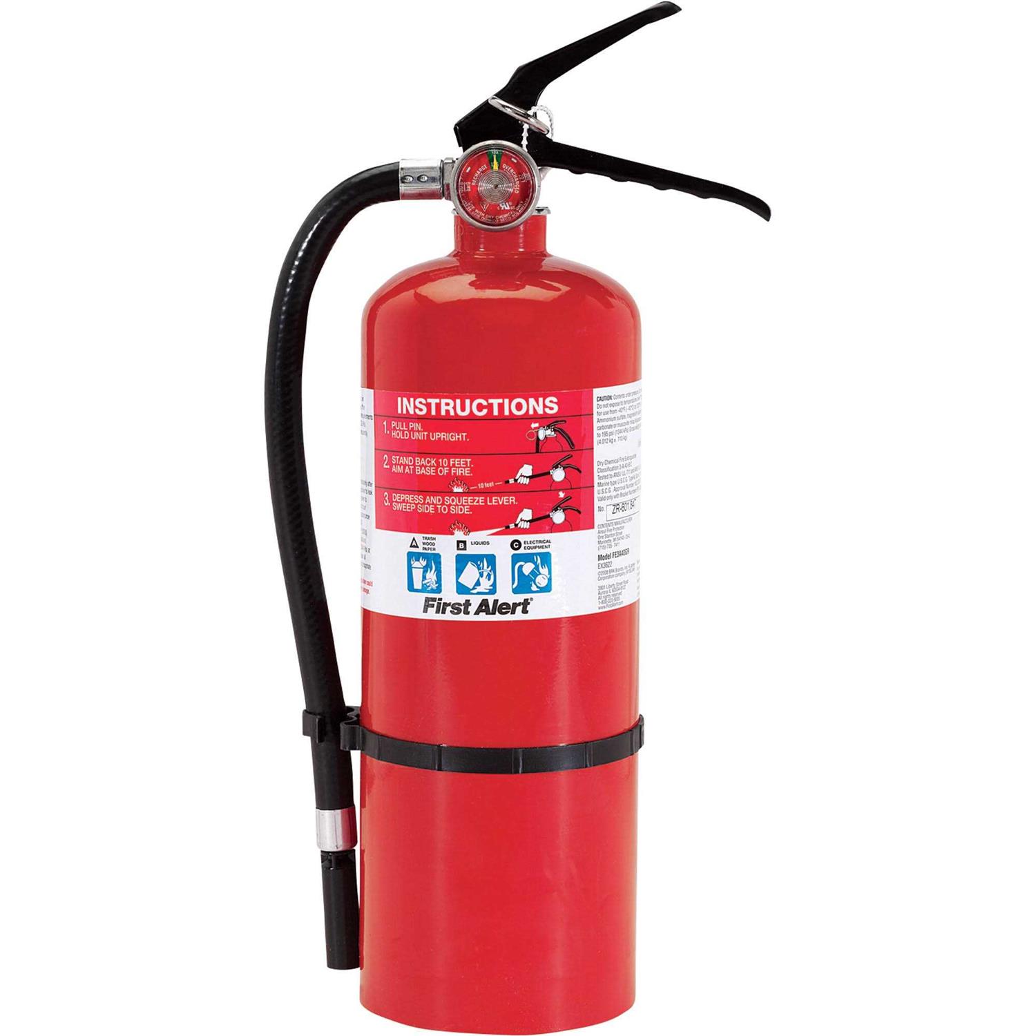 First Alert Heavy Duty Fire Extinguisher PRO5