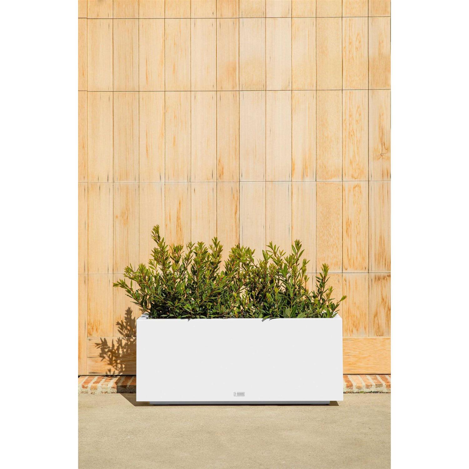 Veradek Metallic Series Long Box Planter