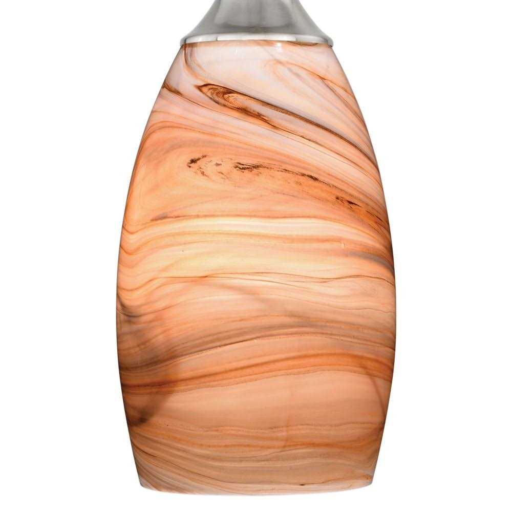 Vaxcel Milano Mini Pendant Caribbean Swirl Glass P0278