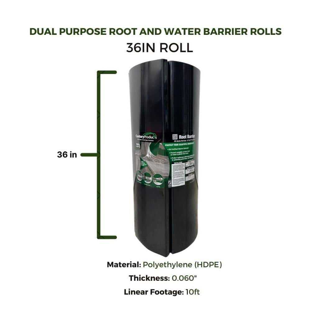 10′ Dual Purpose Root Barrier
