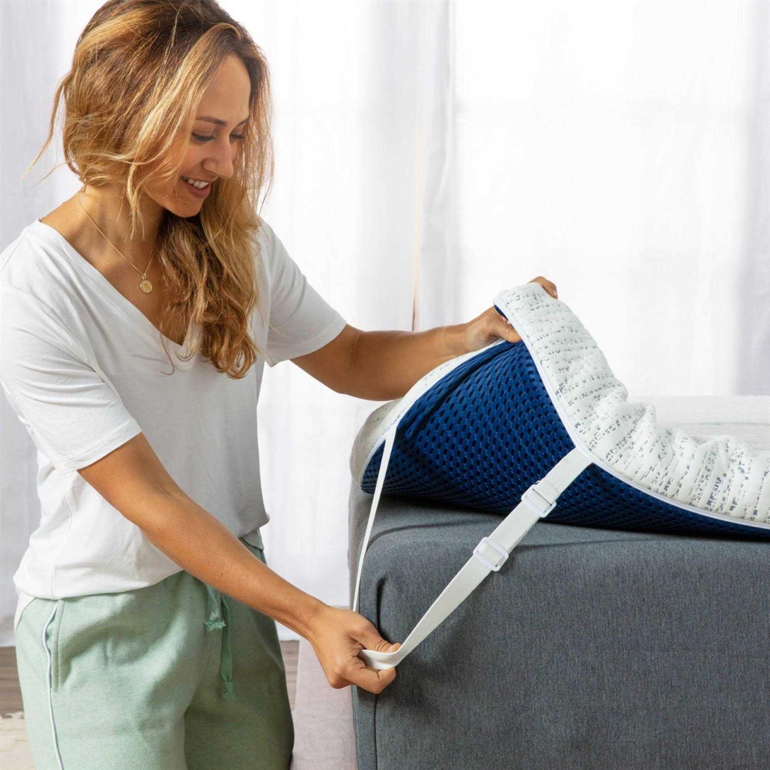 Viscosoft 3.5 Density 3-Inch Gel Memory Foam Mattress Topper