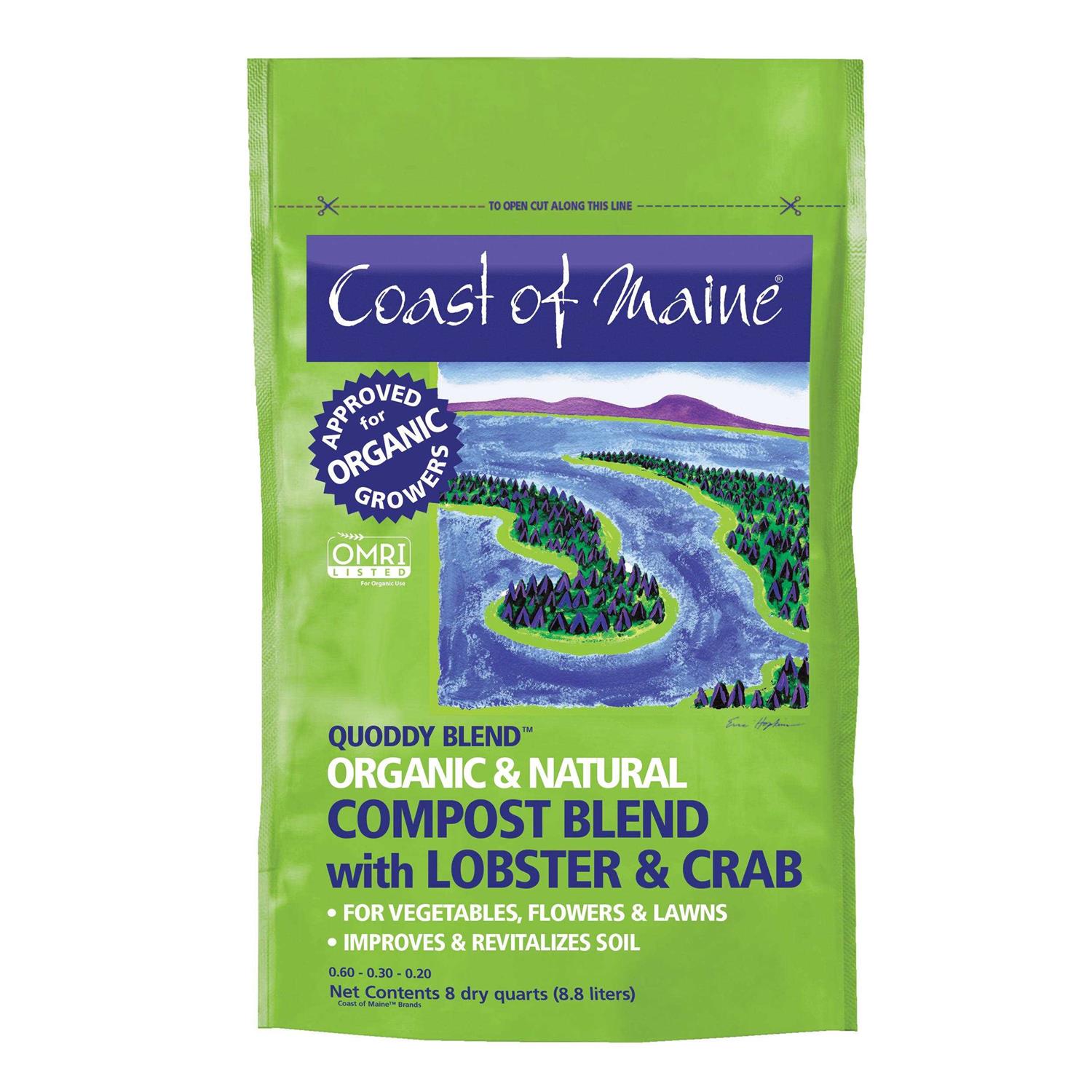 Coast of Maine Quoddy Blend Lobster Compost