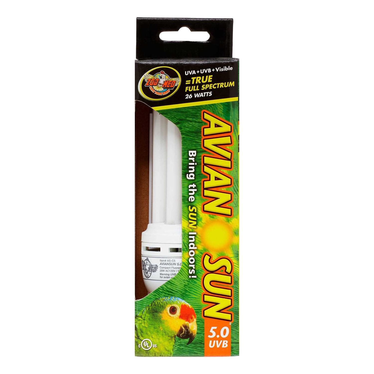 Zoo Med Avian Sun 5.0 UVB Compact Fluorescent