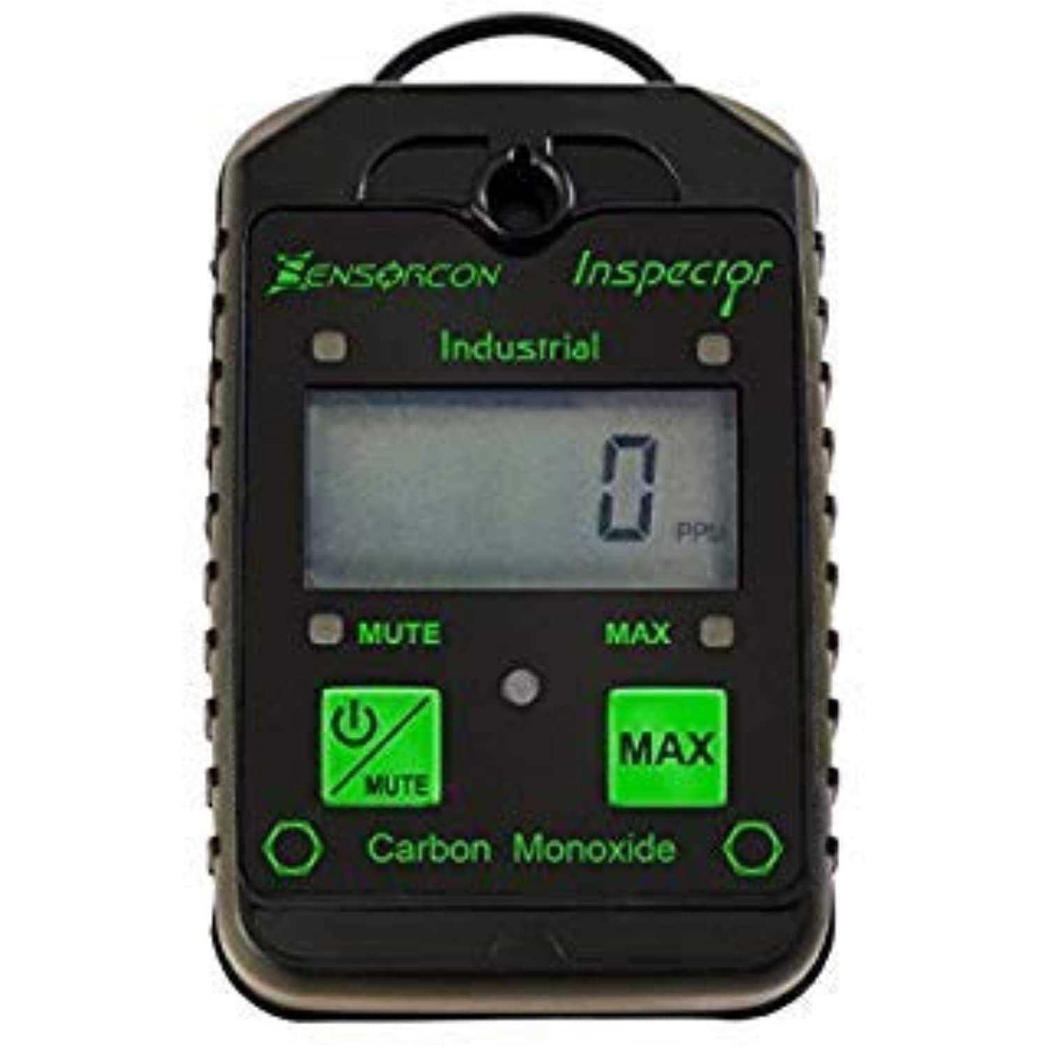 Sensorcon Industrial CO Carbon Monoxide Monitor with Visual, Audible and Vibrating Alerts