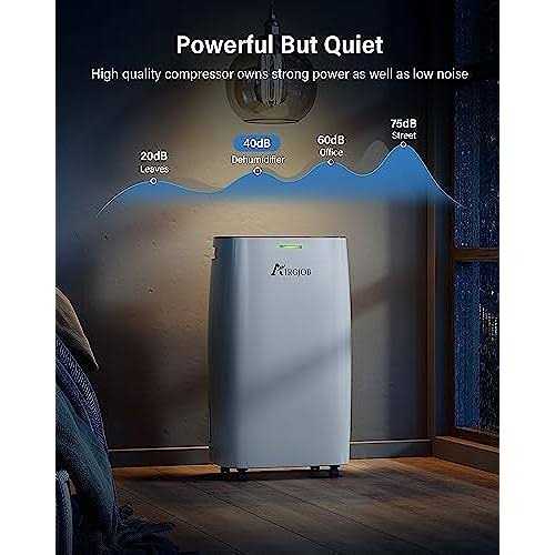 32-Pint Dehumidifier for Basement and Large Room 2000 Sq. Ft,Quiet Dehumidifier for Large Capacity Room Home Bathroom Basements