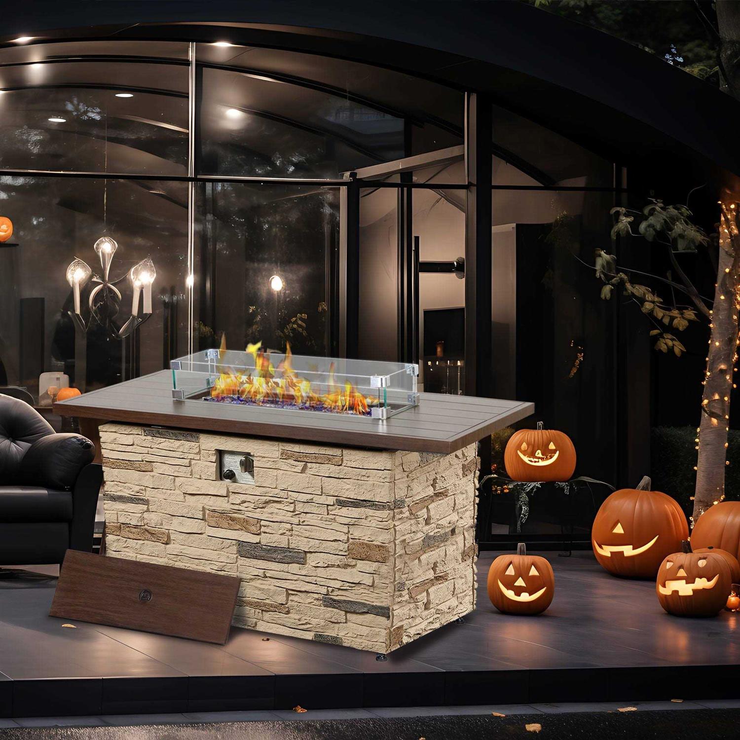 Pizzello Propane Fire Pit Table