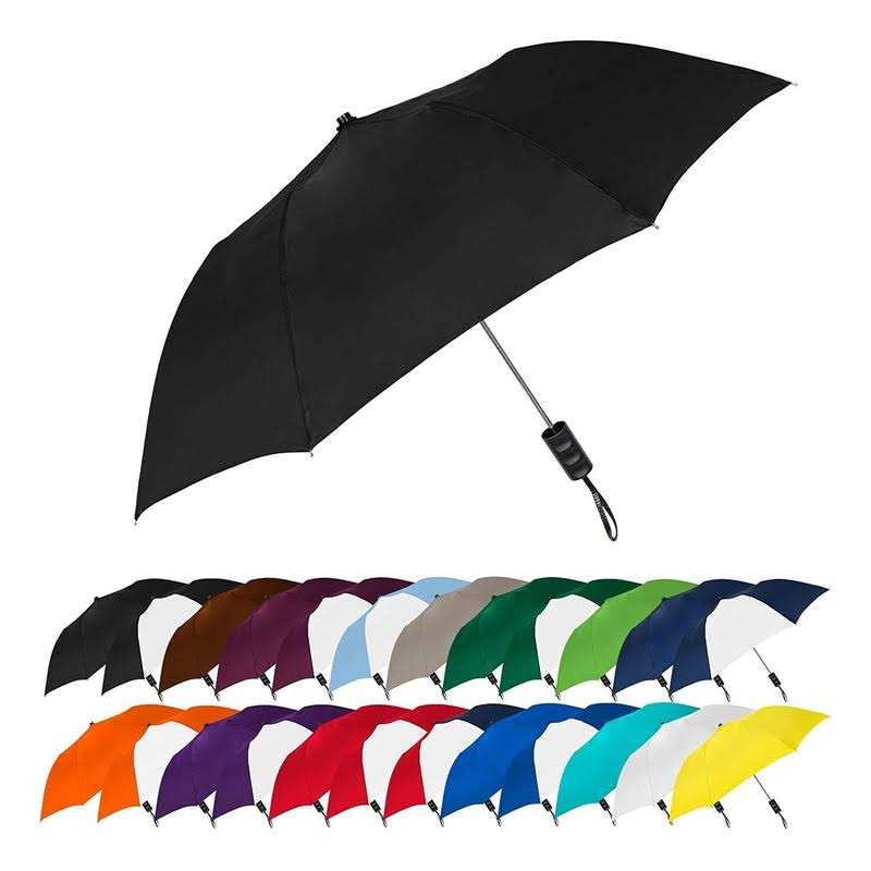 STROMBERGBRAND Umbrellas Spectrum Popular Style 15 Automatic Open Umbrella Light Weight Travel Folding Umbrella for Men and Women
