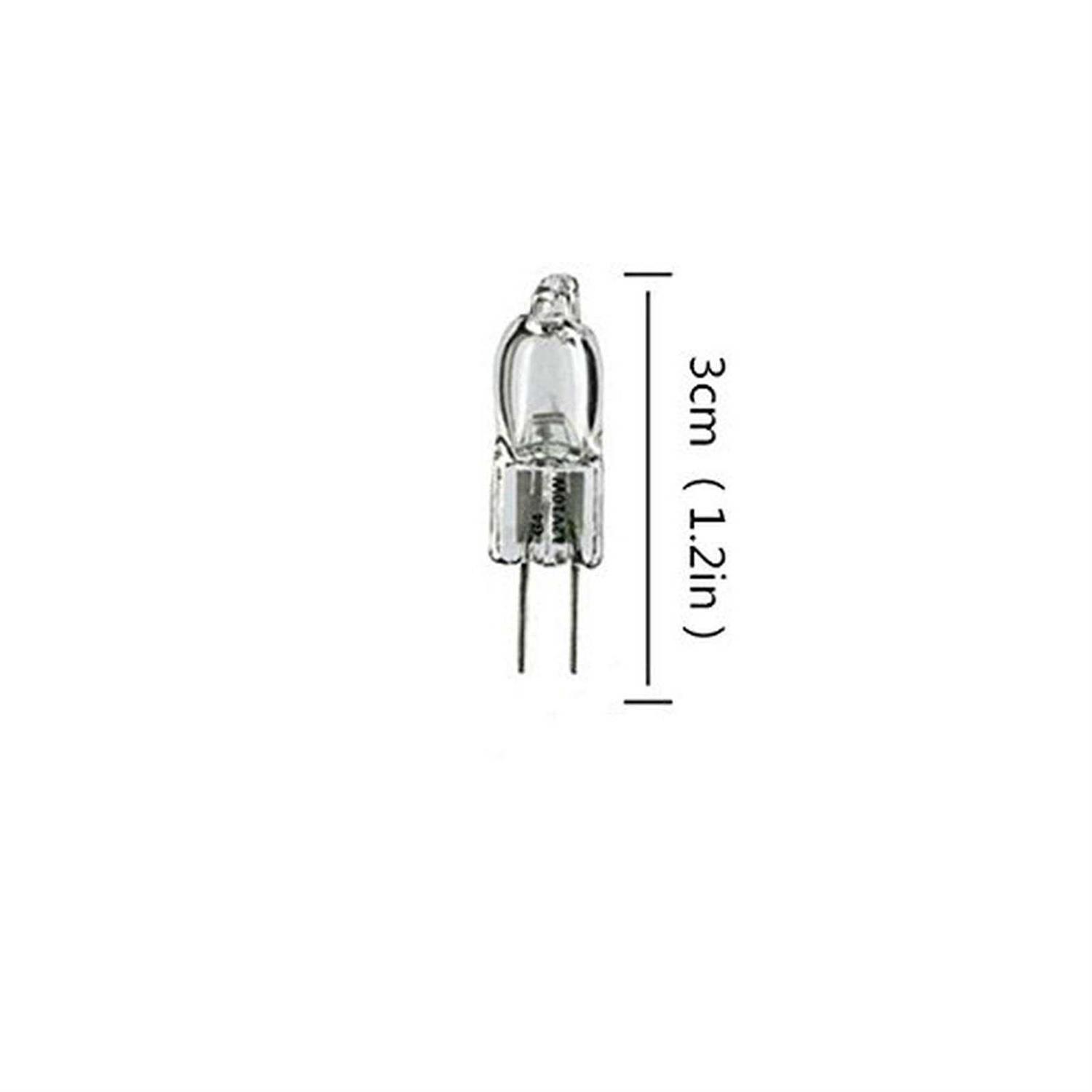 VSTAR 10 Watt T3 G4 Base 12 Volt 2500 Hours Light Bulb 10W 12V 2900K Landscape,10 Pack