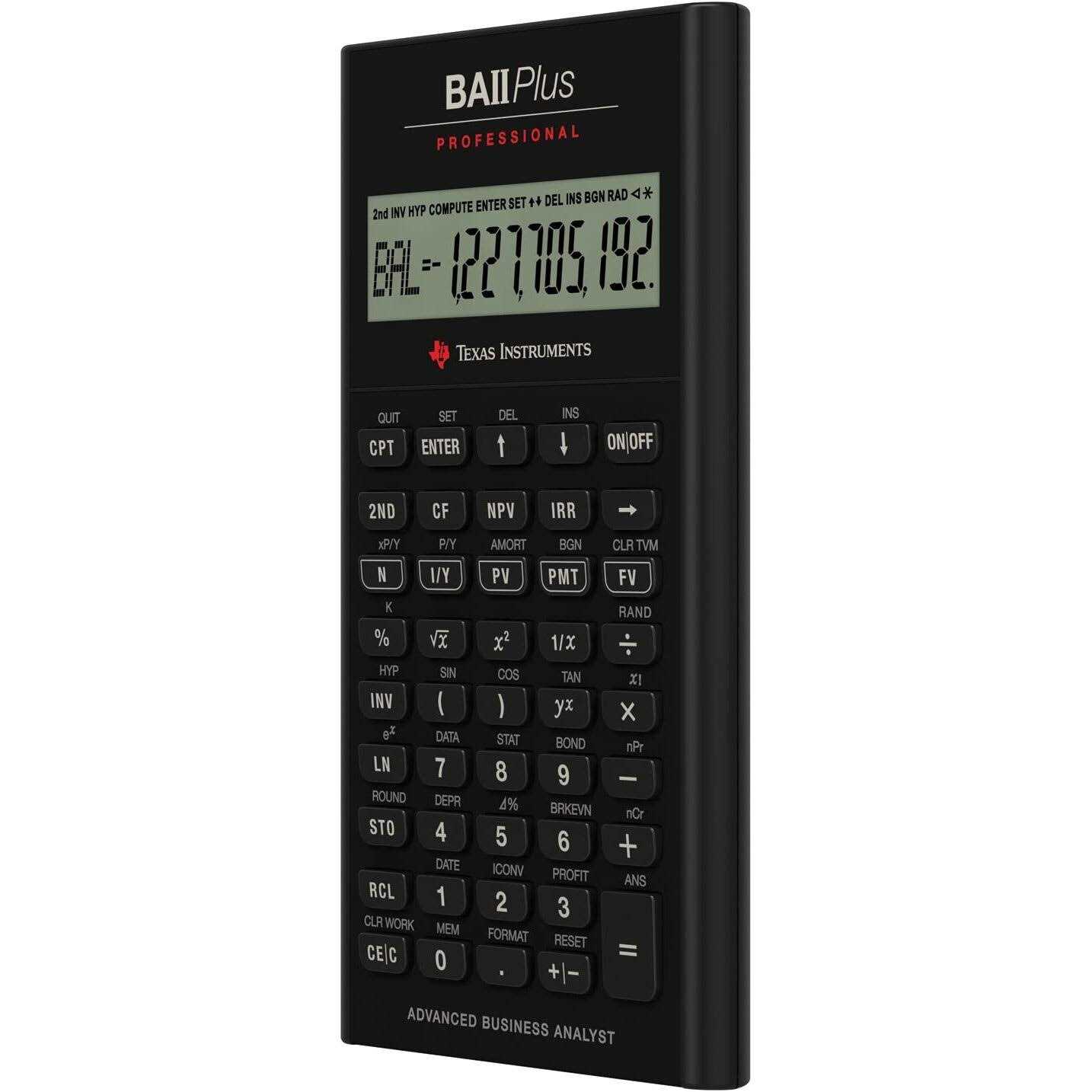 Texas Instruments BAII Plus Professional